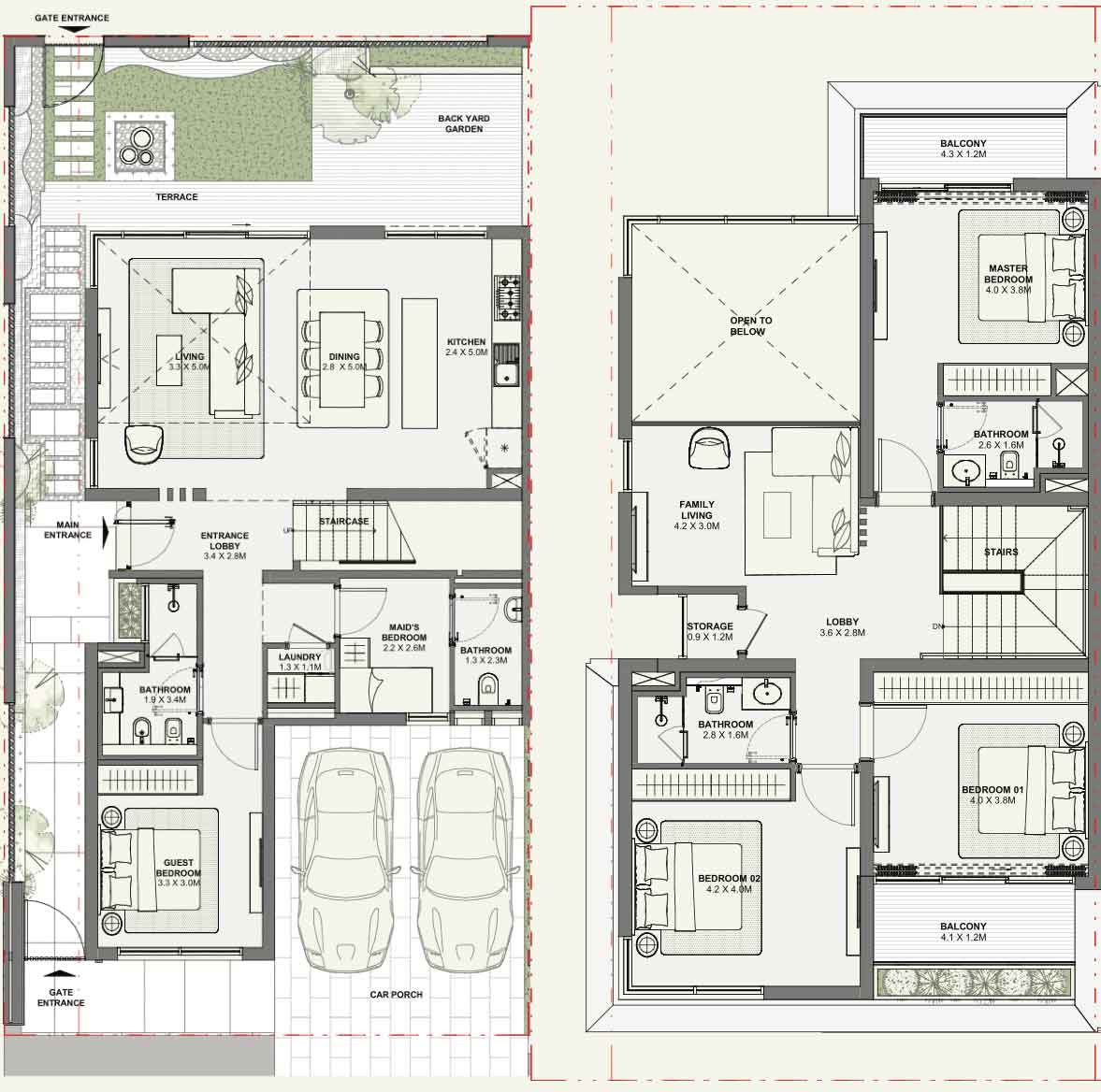 Azizi Florence 4 bed corner townhouse